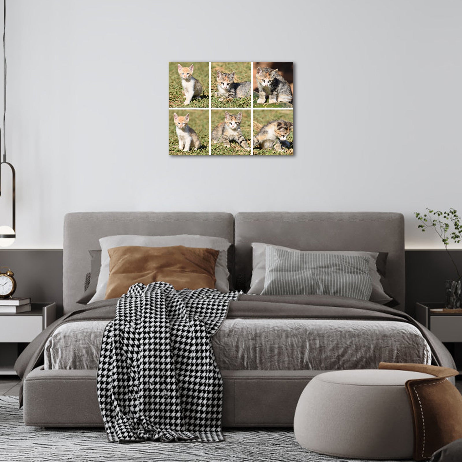 Pet memorial custom photo printing on the wall