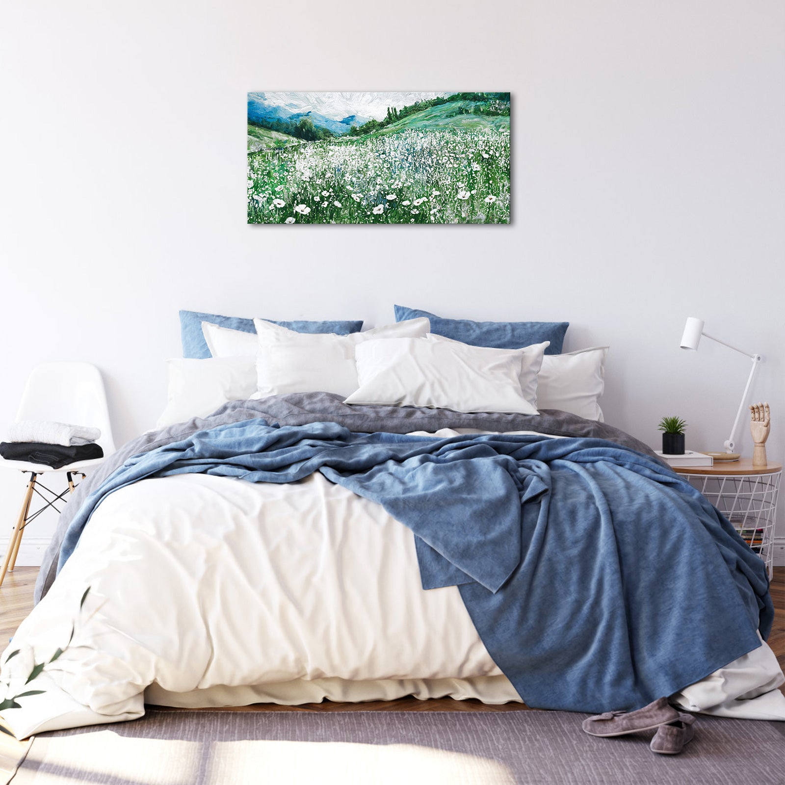 Wildflowers Meadow cheapest canvas prints free shipping