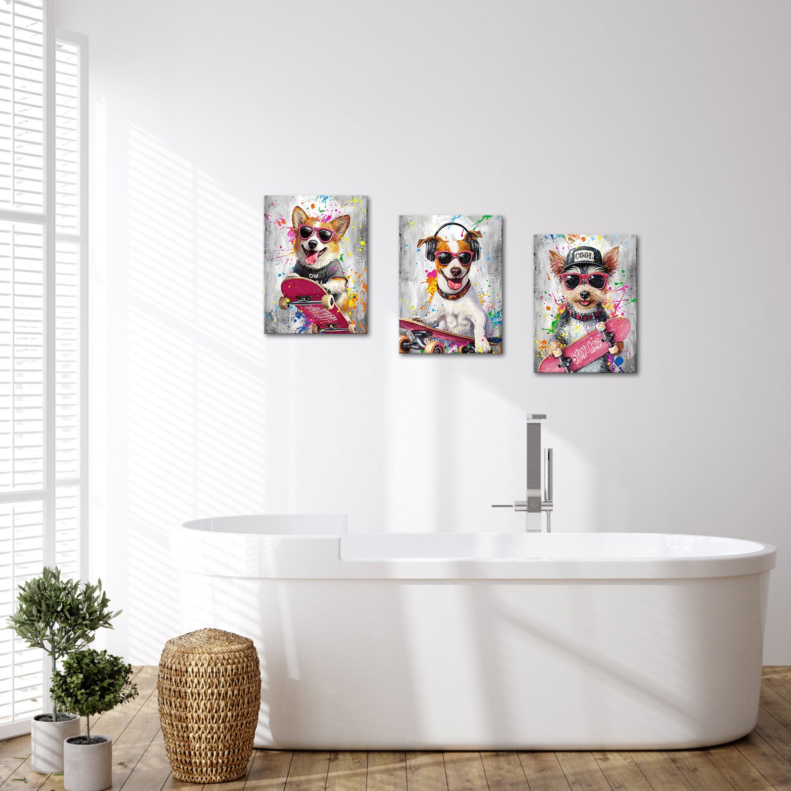 Hip-hop pet custom photo wall decoration