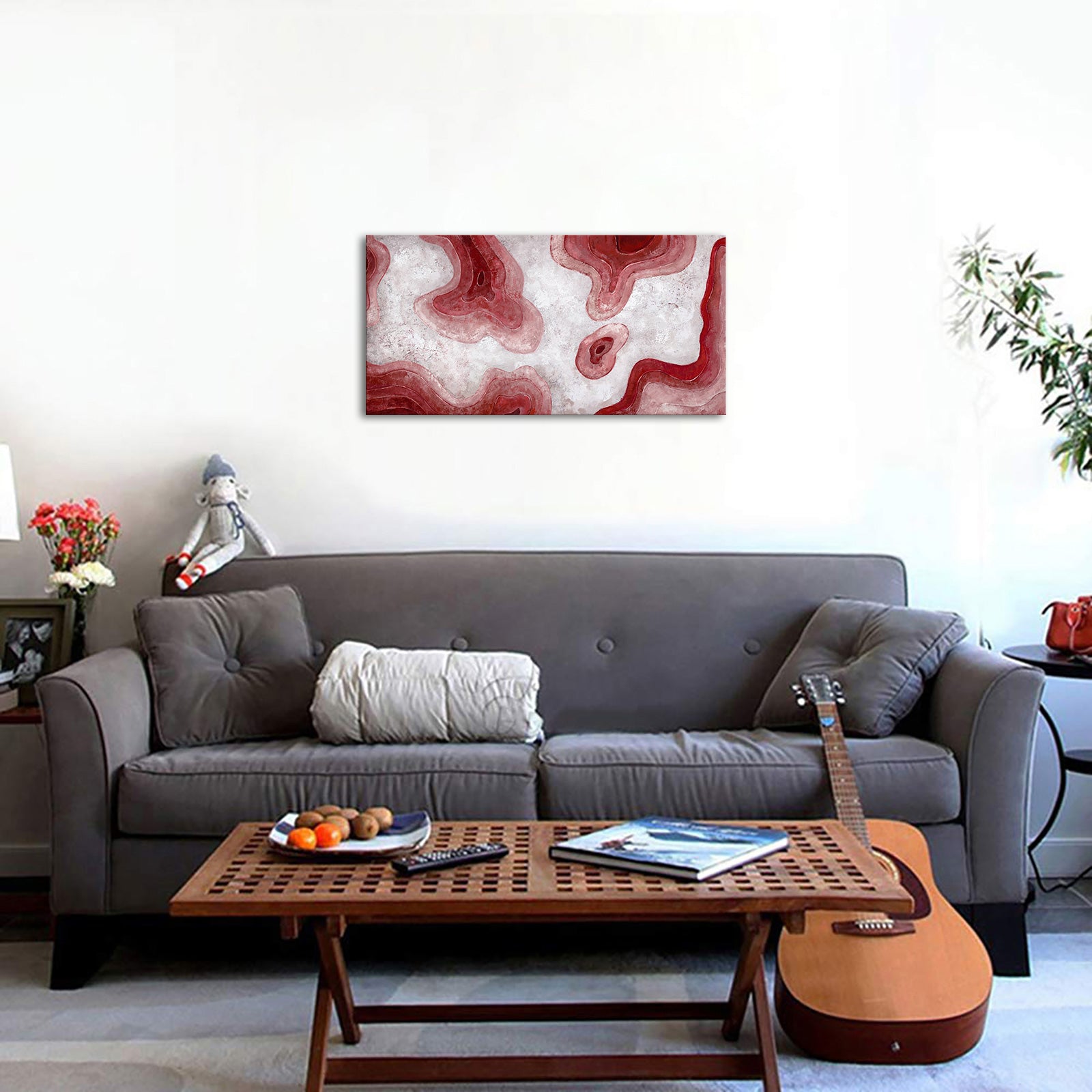 abstract canvas wall art