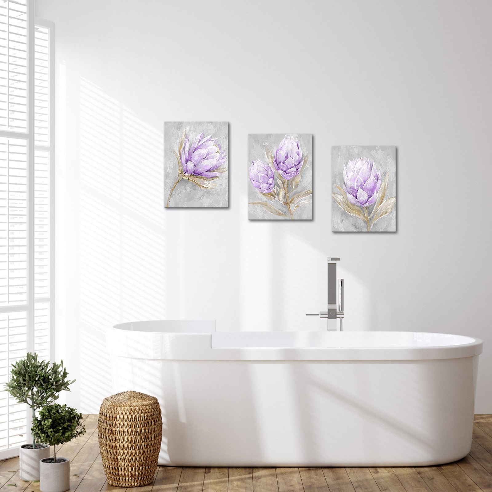 Lavender Protea