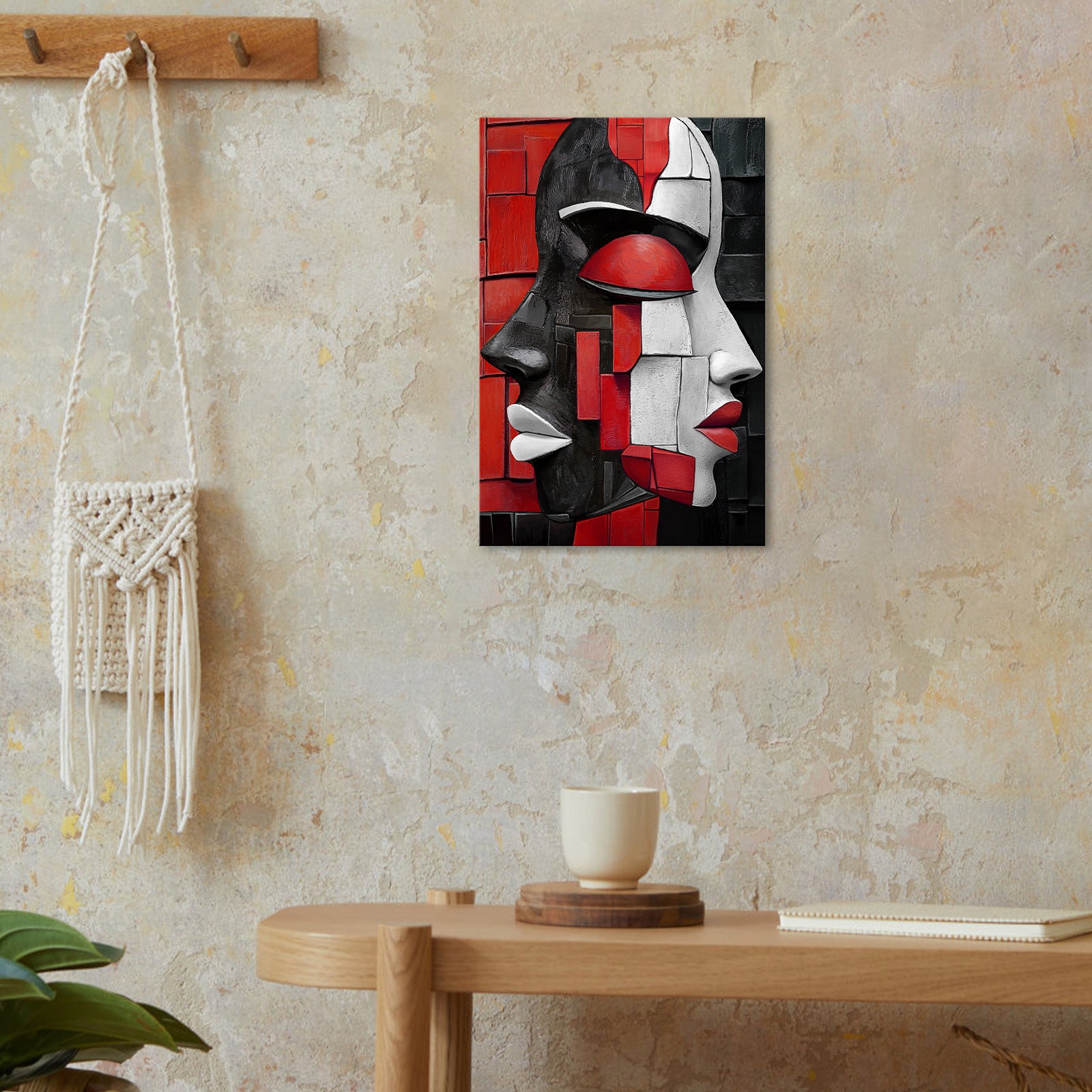 Double Sided Abstract Mask
