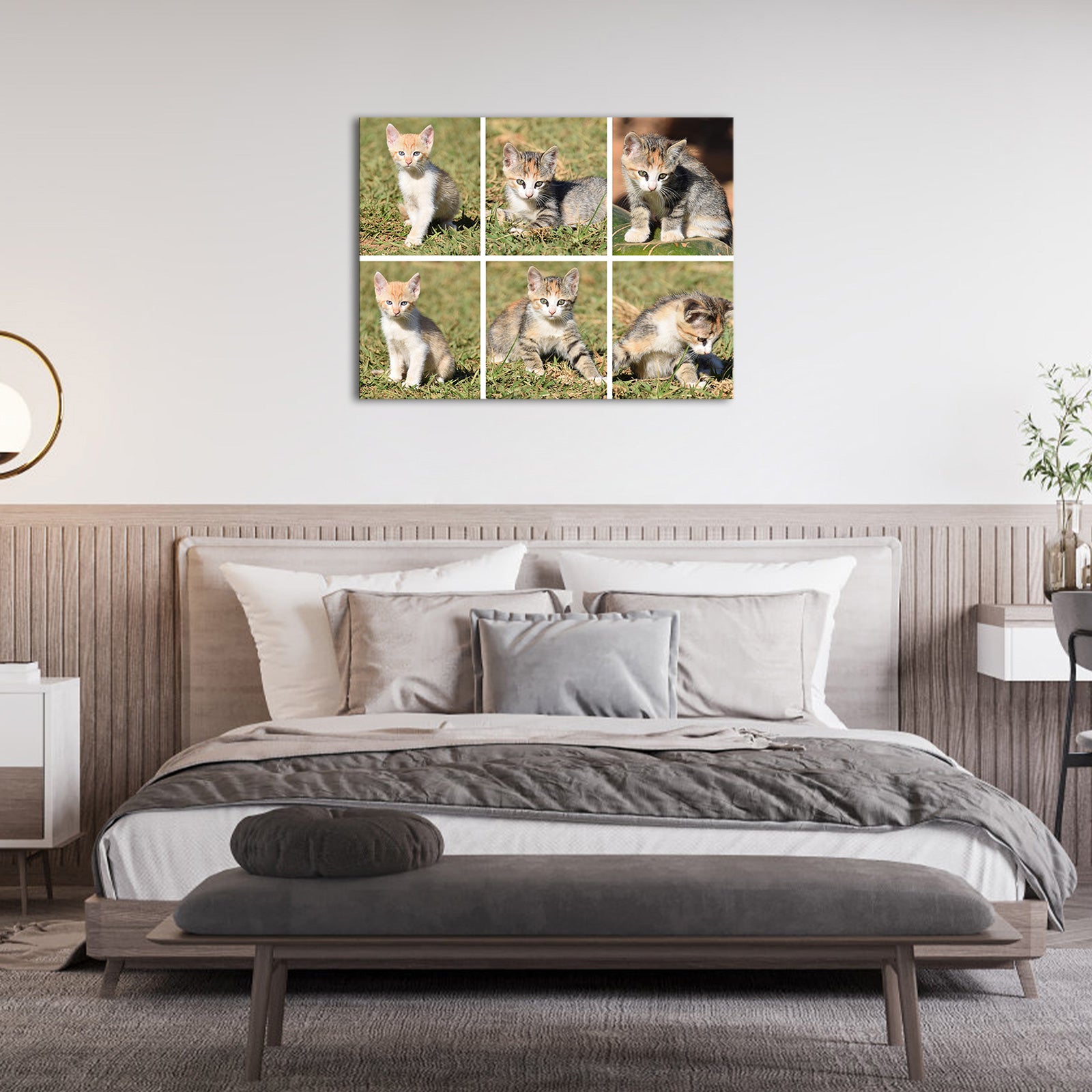 Pet memorial custom photo printing on the wall