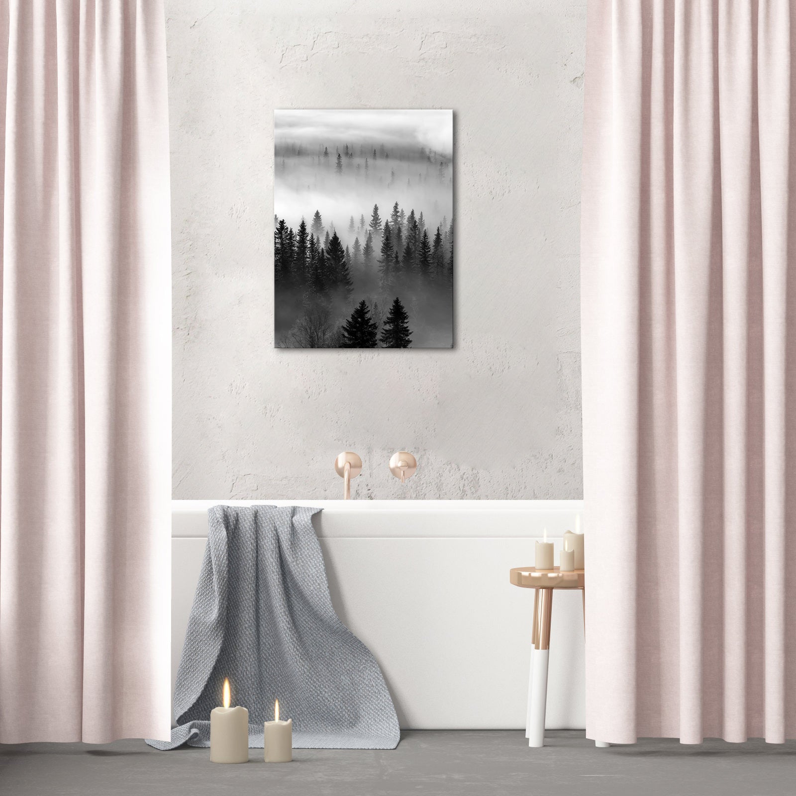 black and white wall art