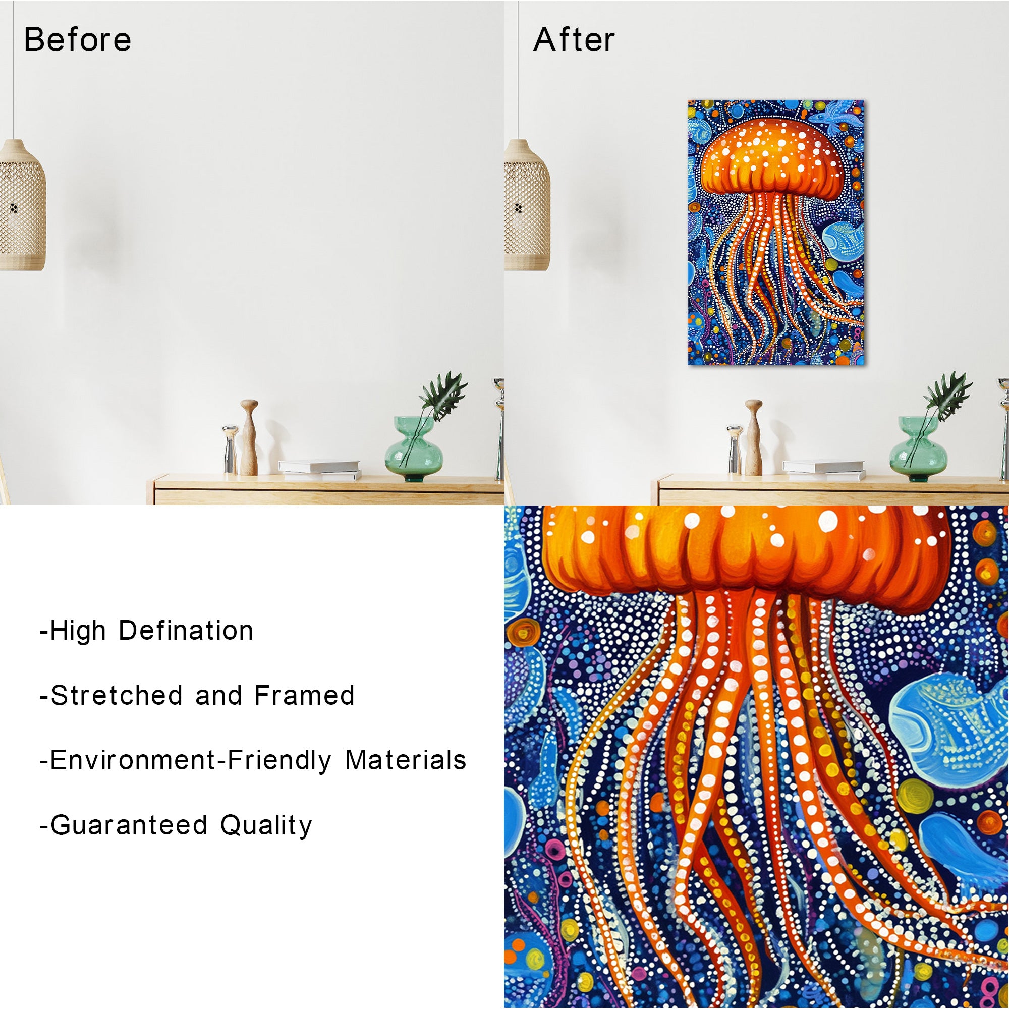 Orange Jellyfish