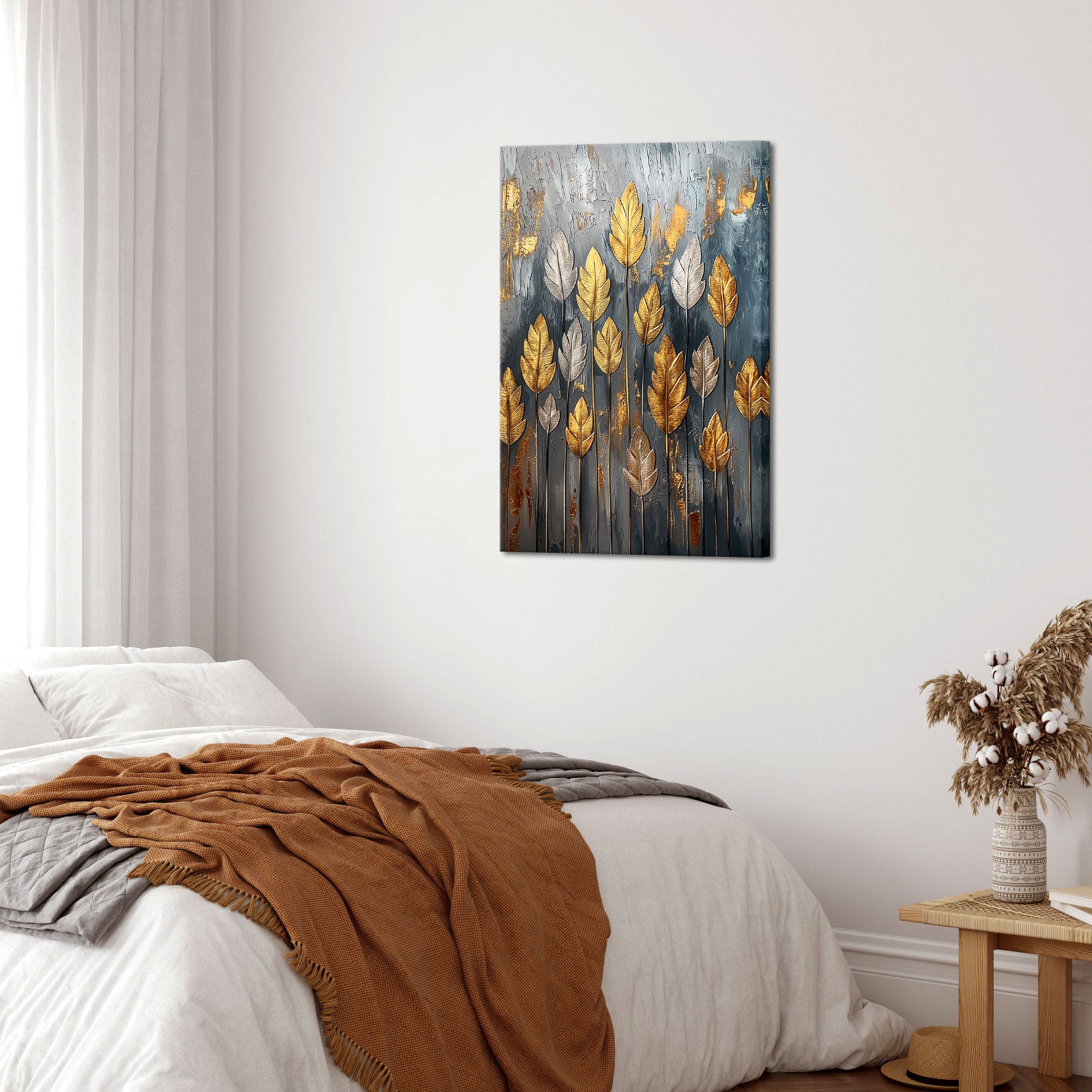 Gold And Silver Leaf