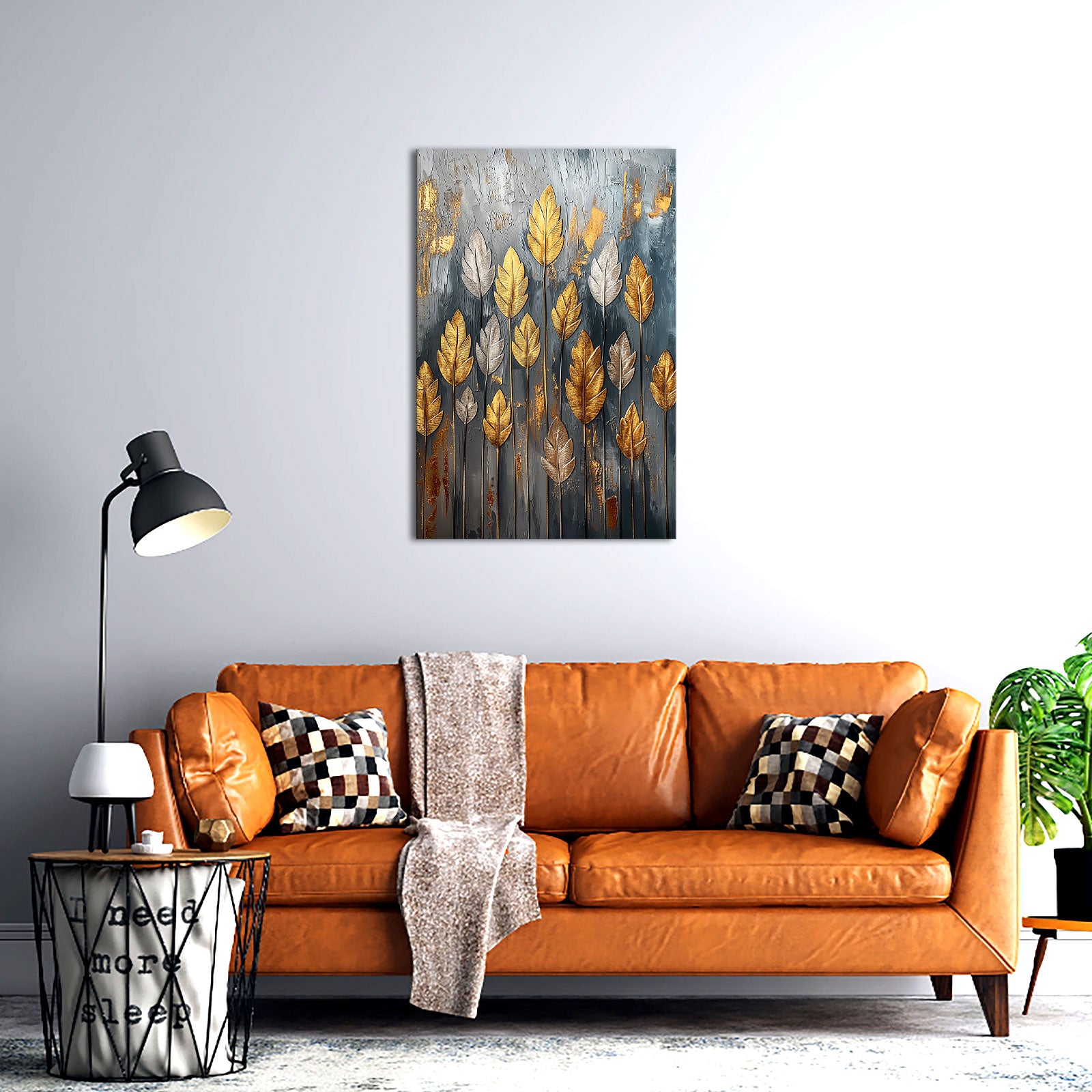 Gold And Silver Leaf