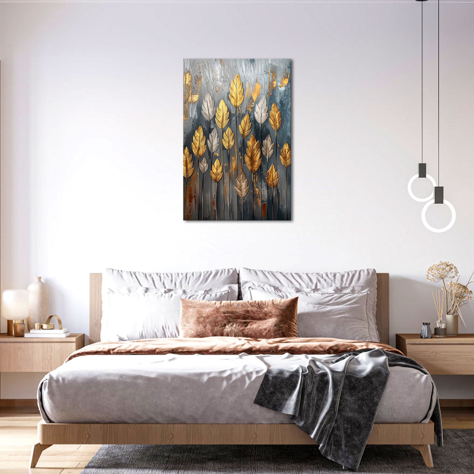 Gold And Silver Leaf