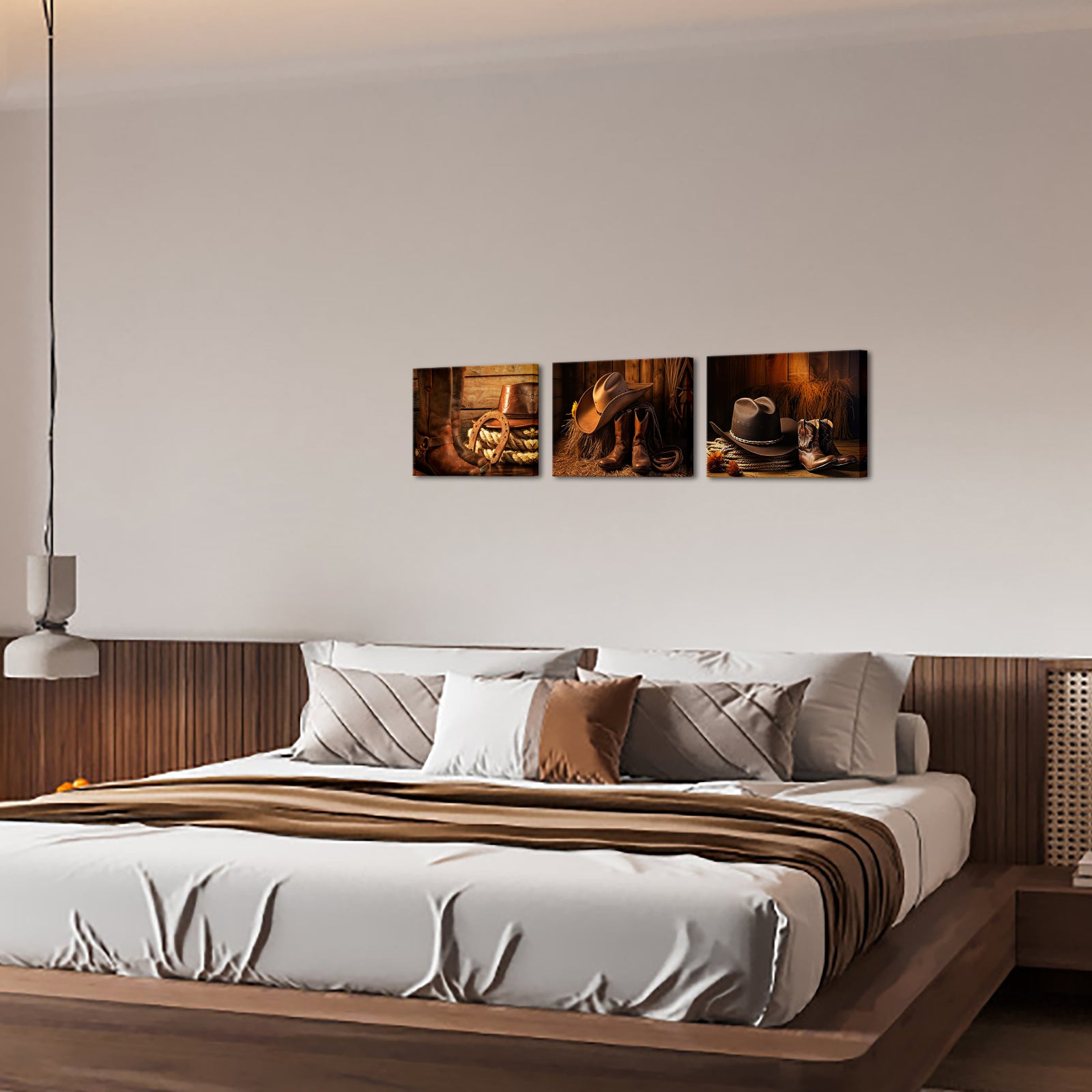 Vintage Cowboy Hat Boots