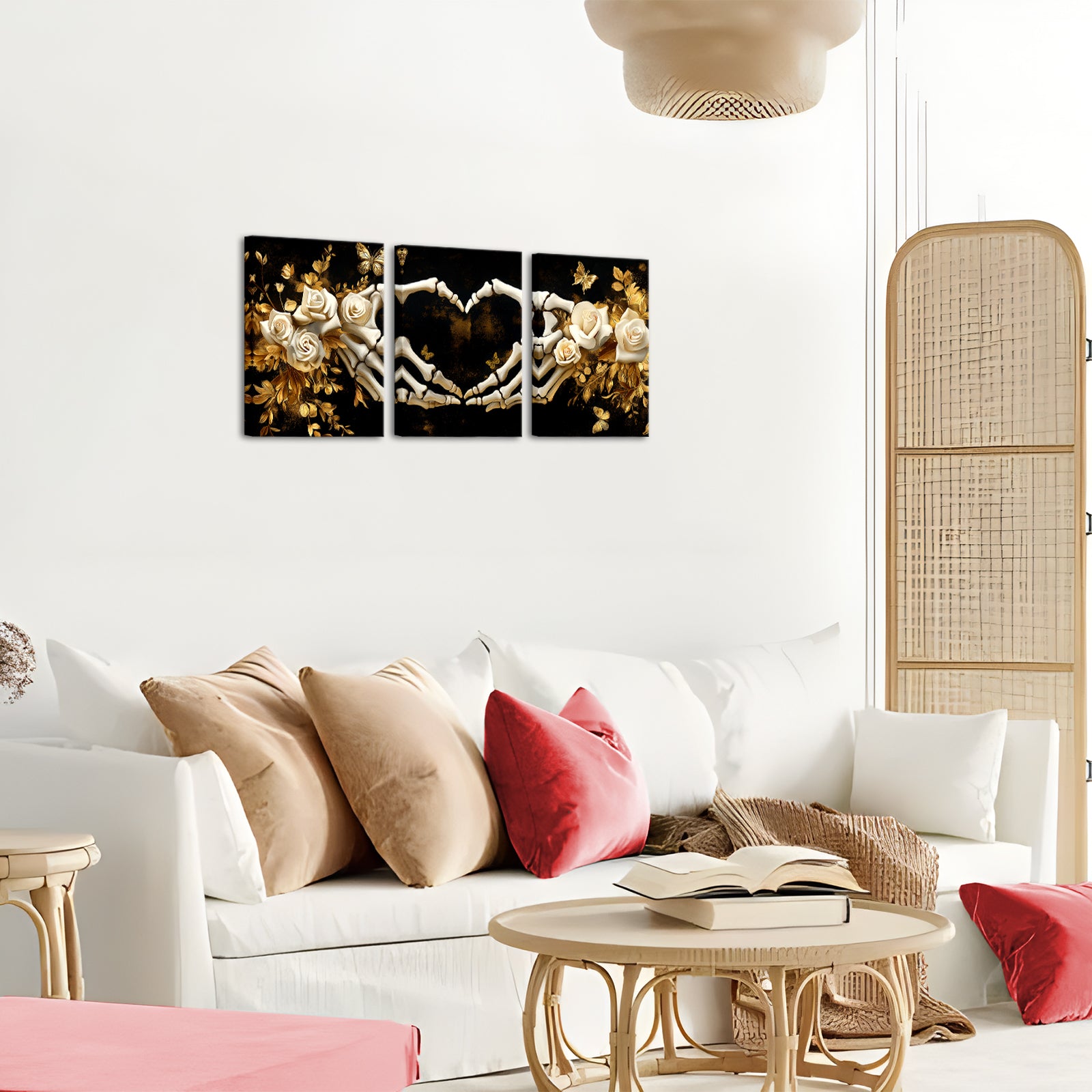 Skeletal budget-friendly canvas prints with fast shipping