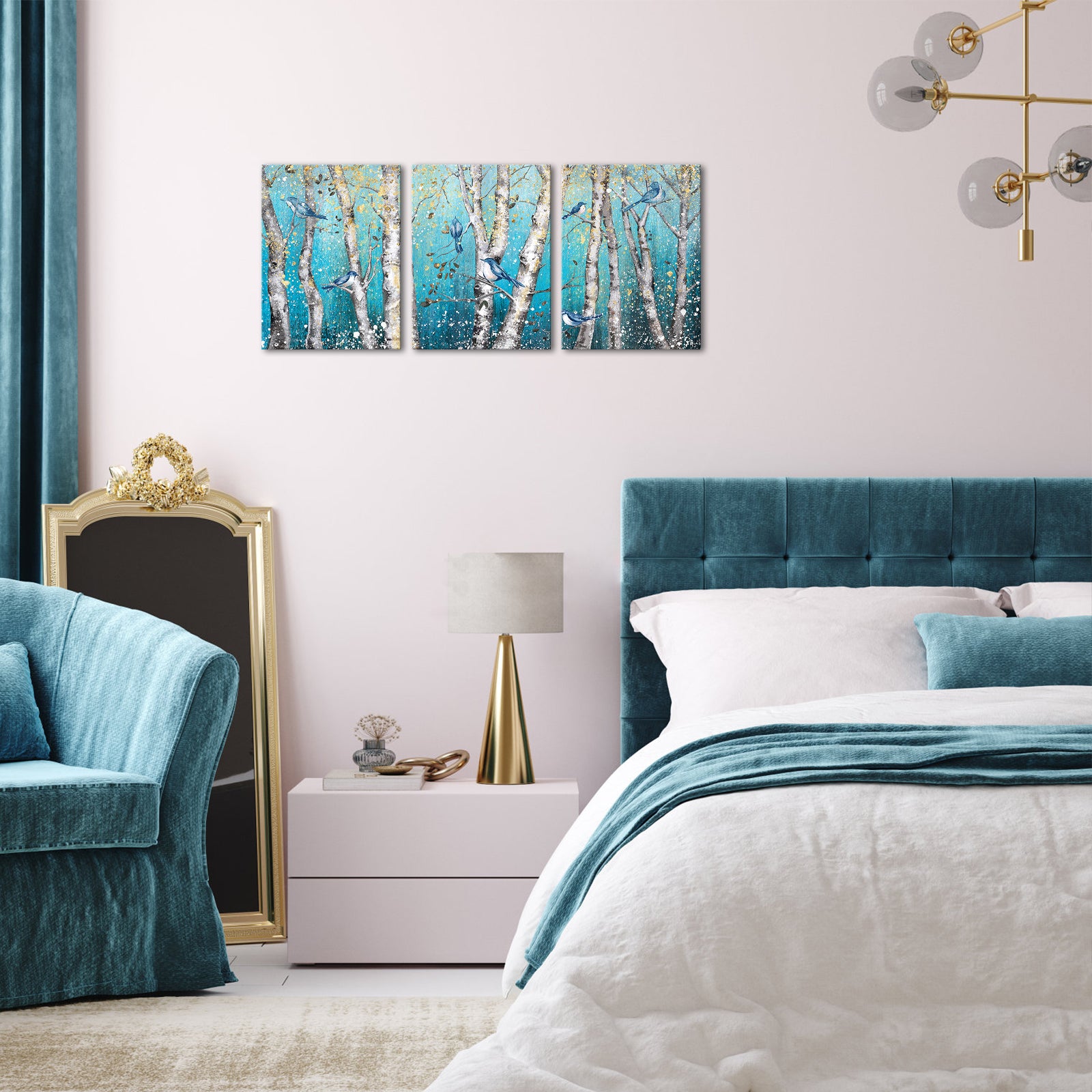 30x40 Artwork Woods Landscape Home Decor Ready to Hang