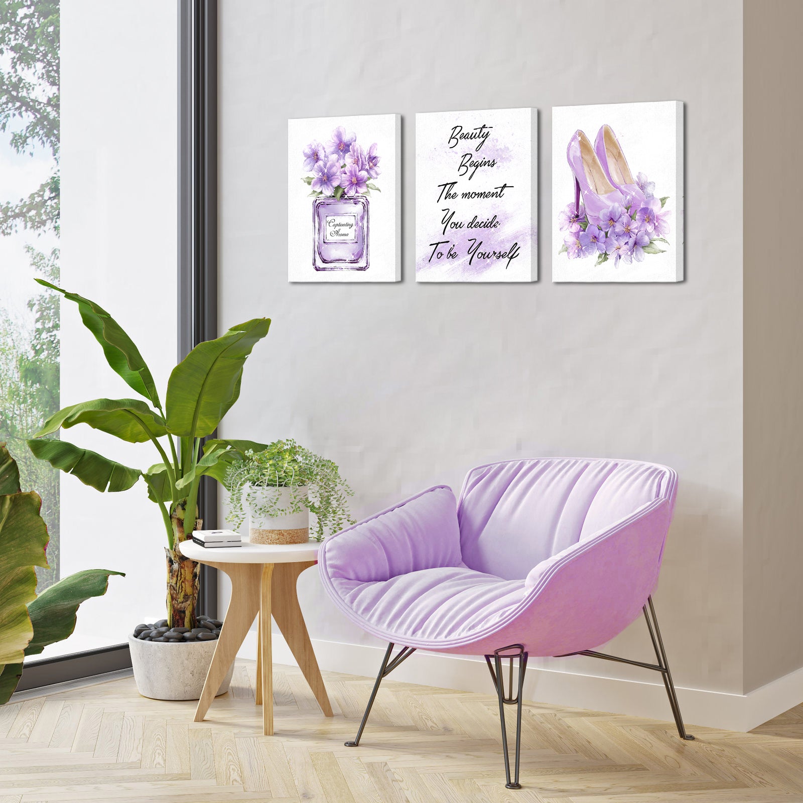 Suitable for bedroom noble woman canvas art