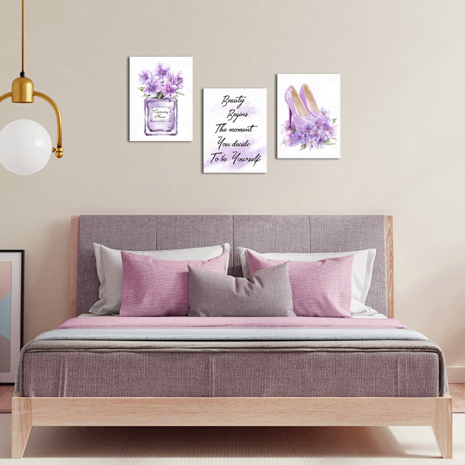 Suitable for bedroom noble woman canvas art
