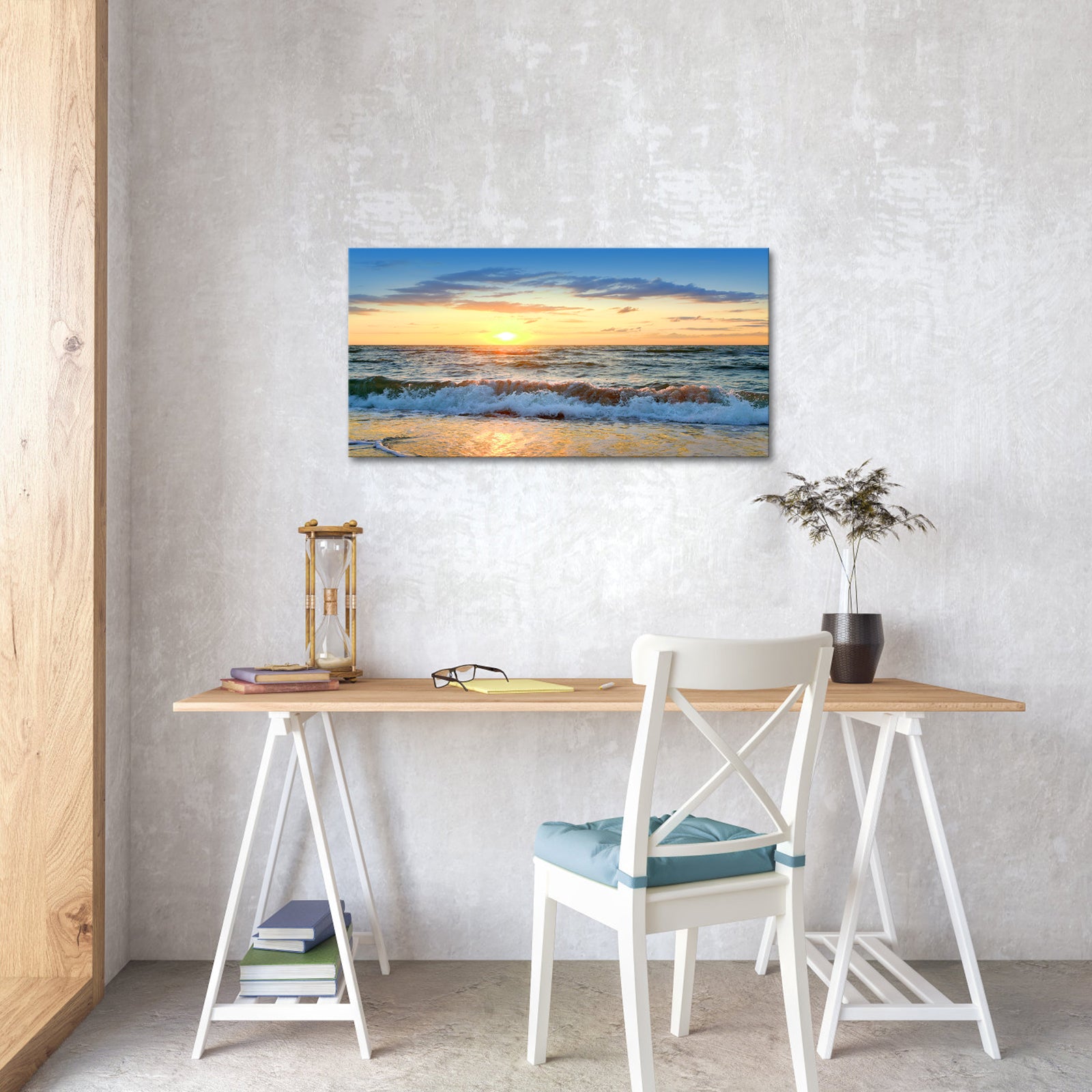 Beach Sunrise Scenery