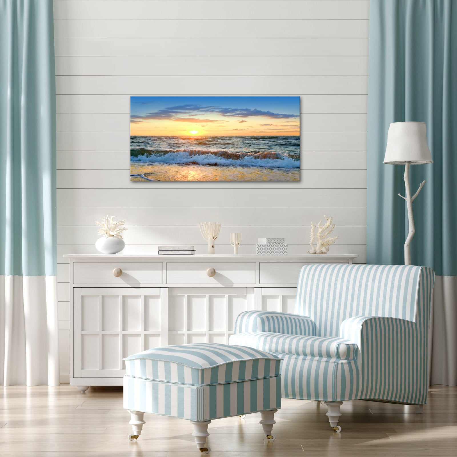 Beach Sunrise Scenery