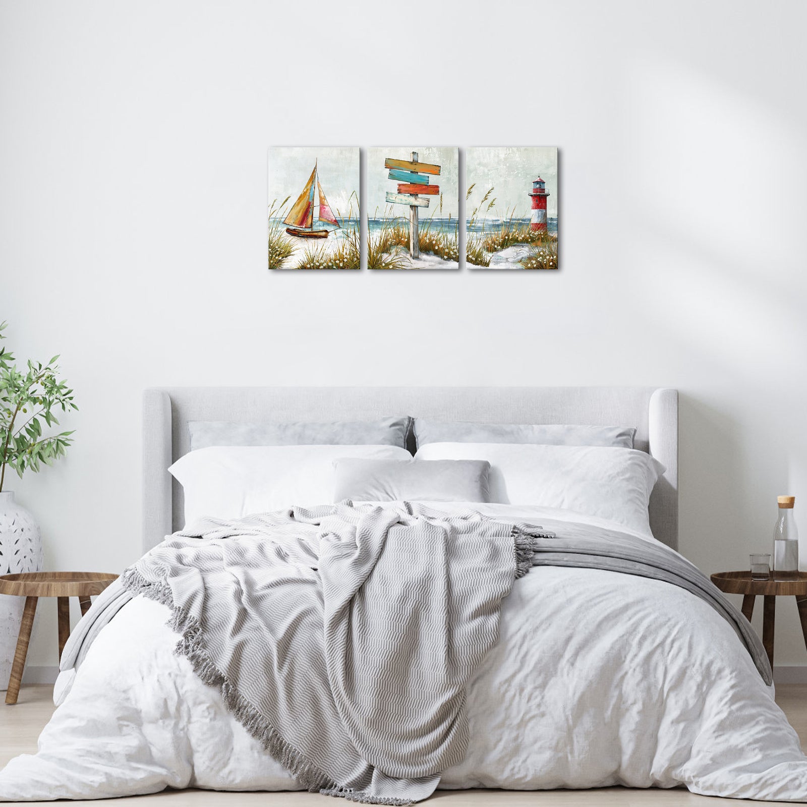 Multi-piece canvas beach custom summer memories photo print