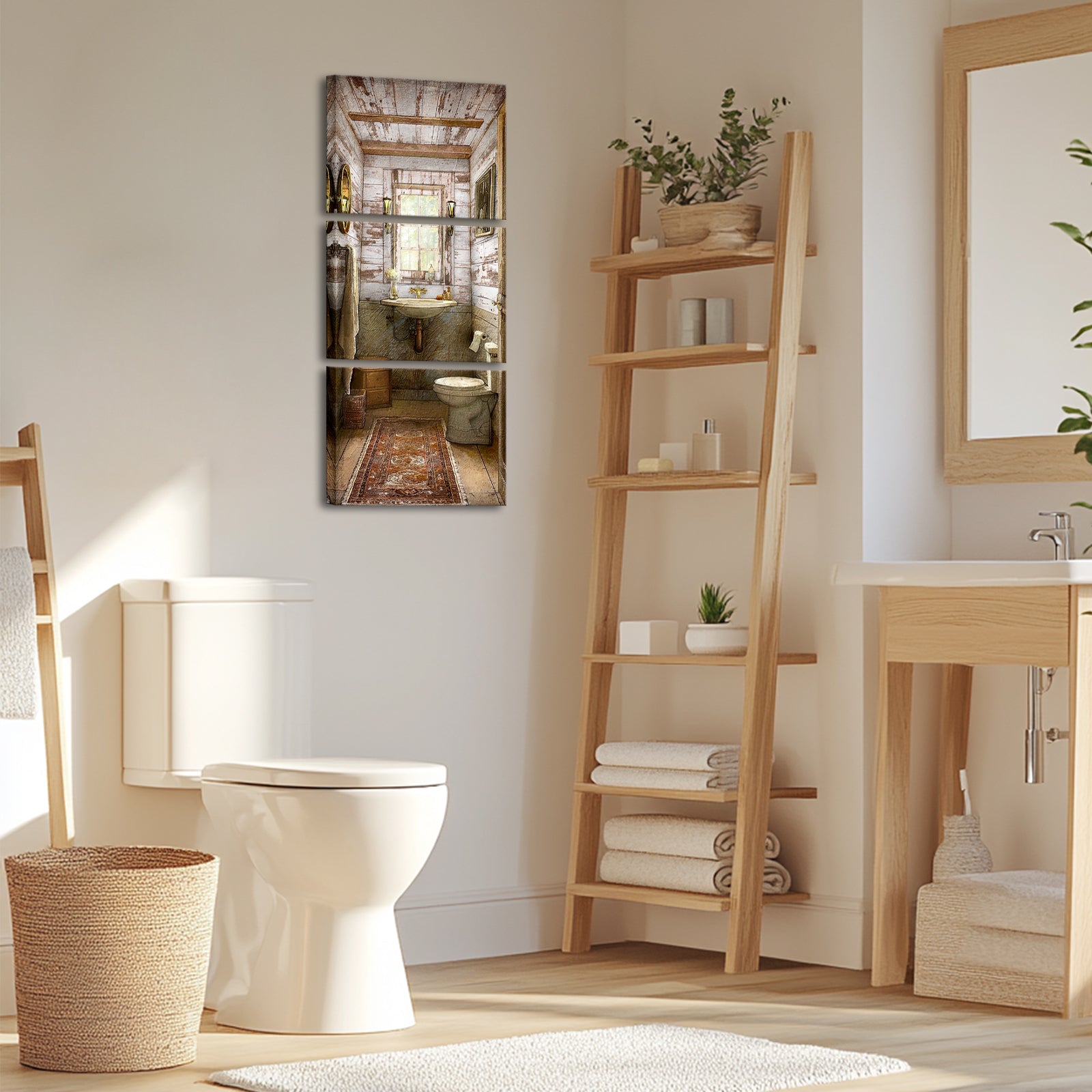 Rustic-Style Bathroom