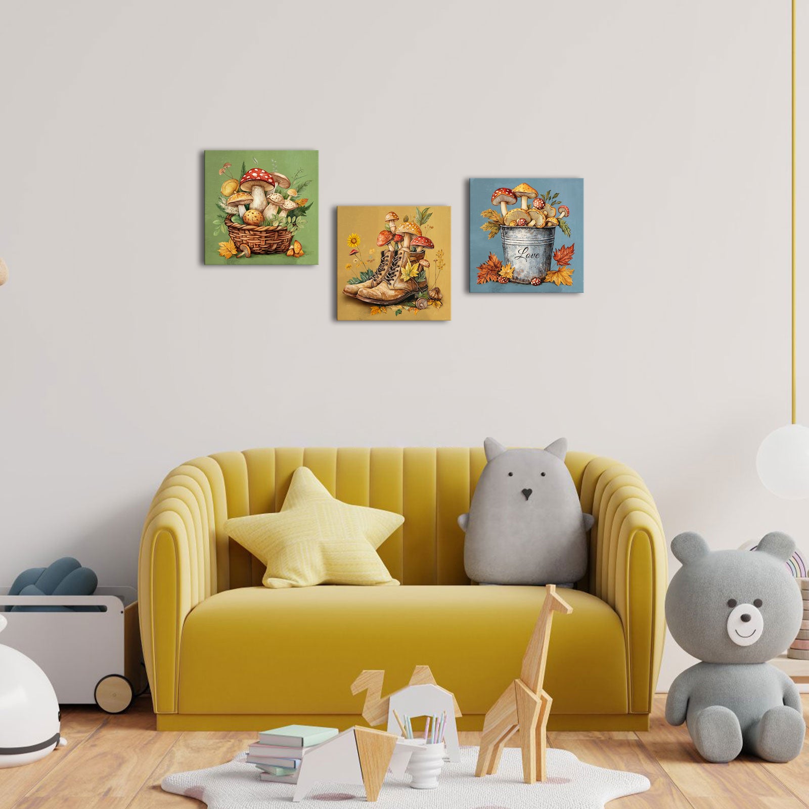 3 piece canvas wall art for kitchen