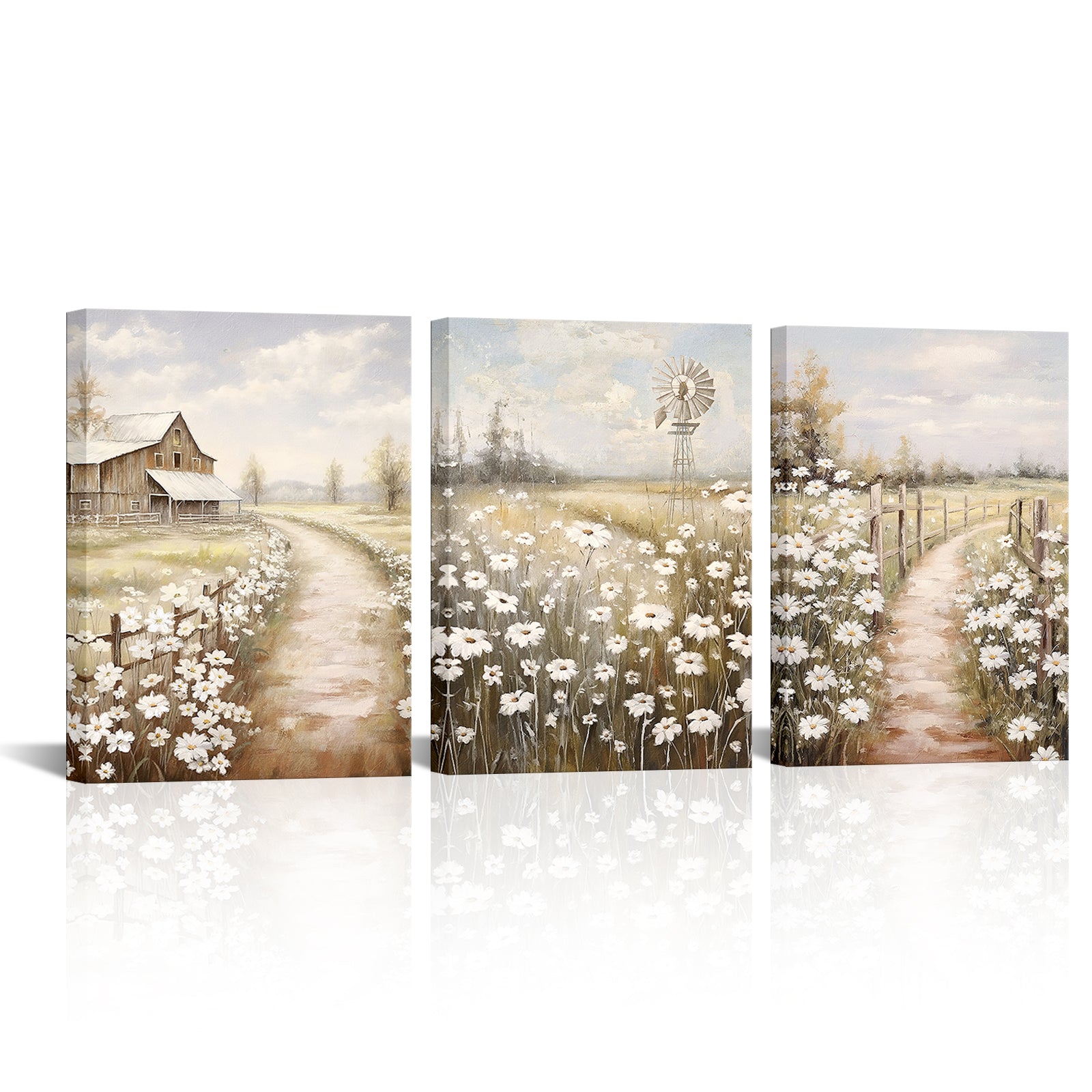 floral canvas wall art for hallway