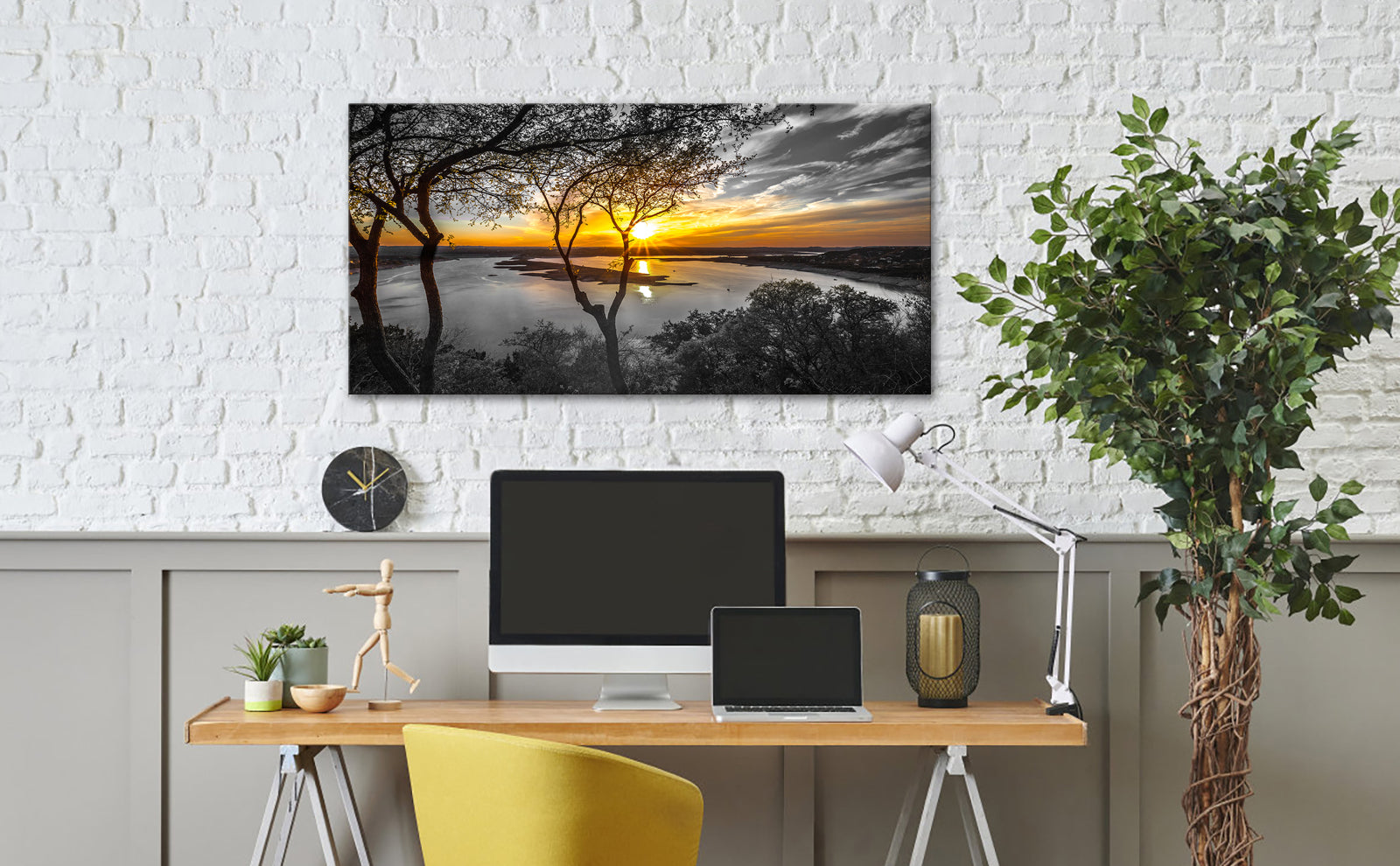 Sunset Lake Photography Landscape