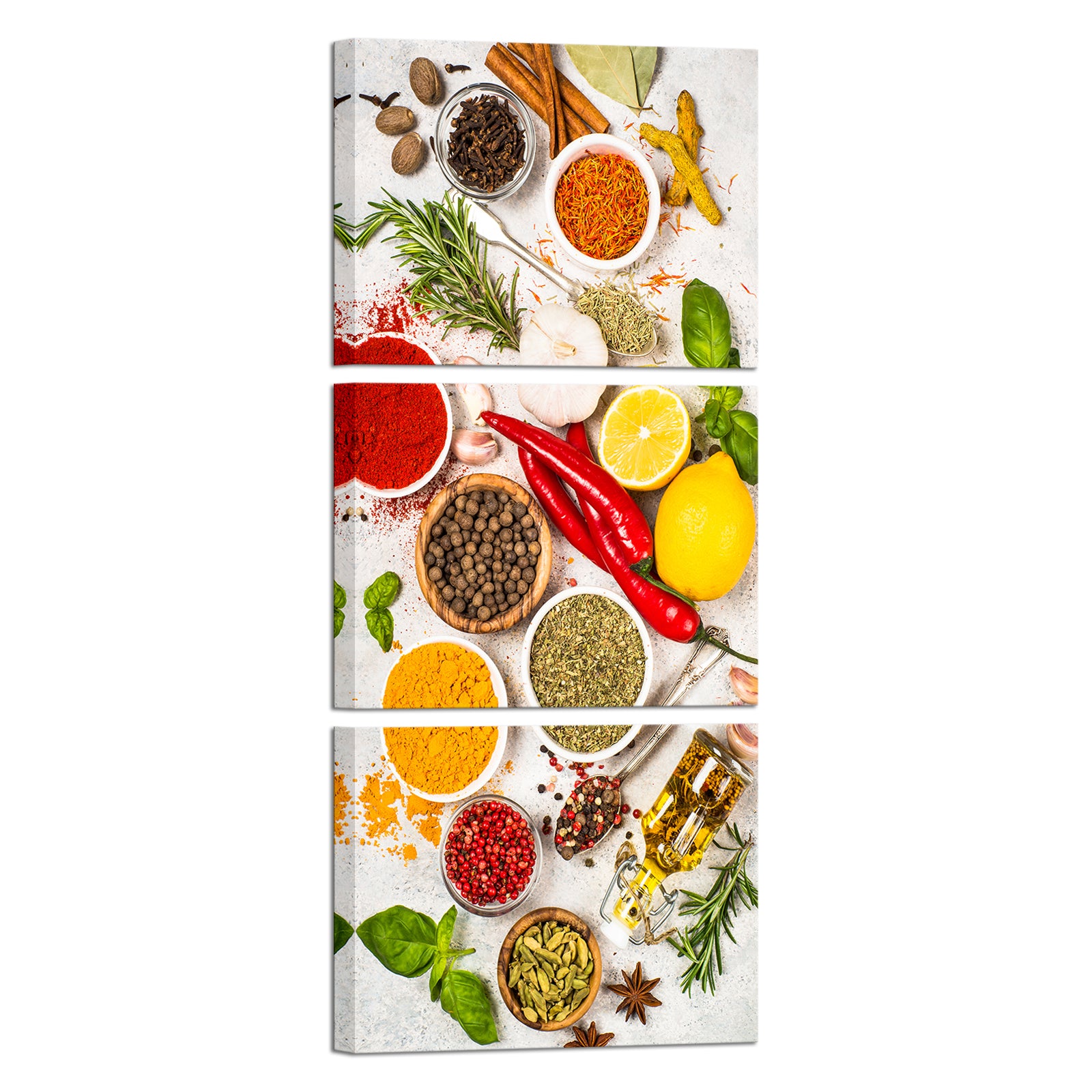 Colorful Spices Herbs Aromatic Culinary