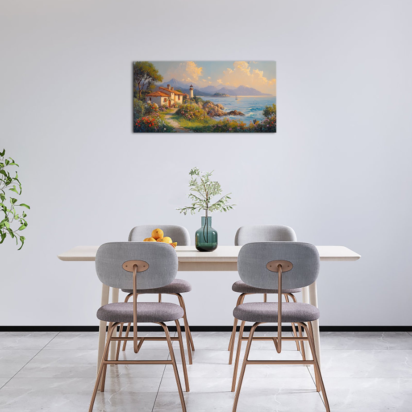 Coastal Landscape Mediterranean Charm