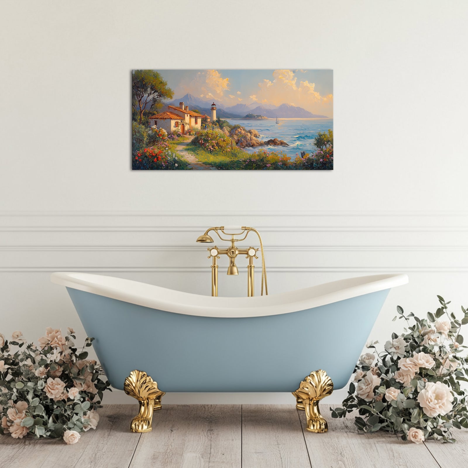 Coastal Landscape Mediterranean Charm