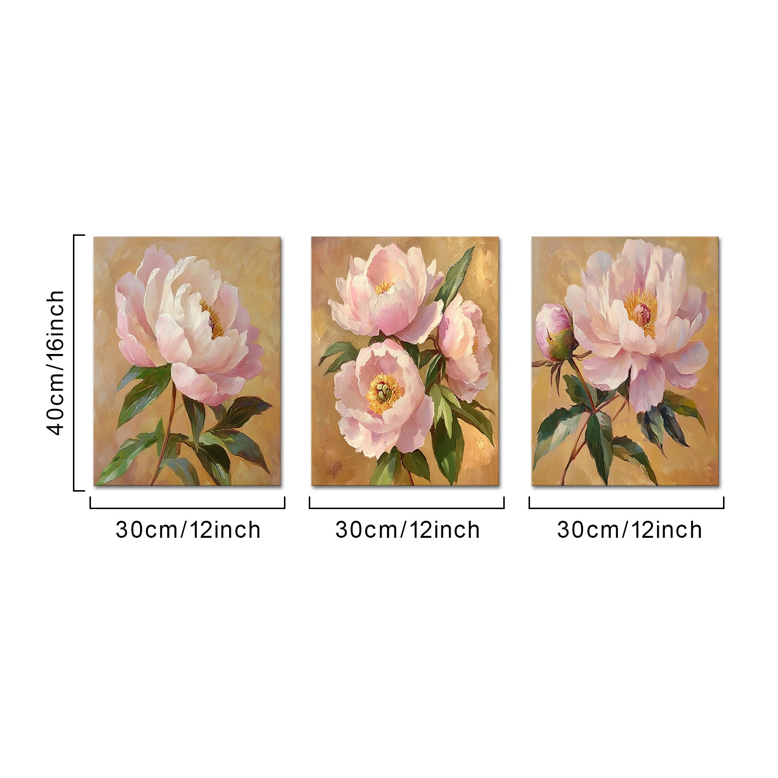 Beautiful Pink Peonies canvas prints online