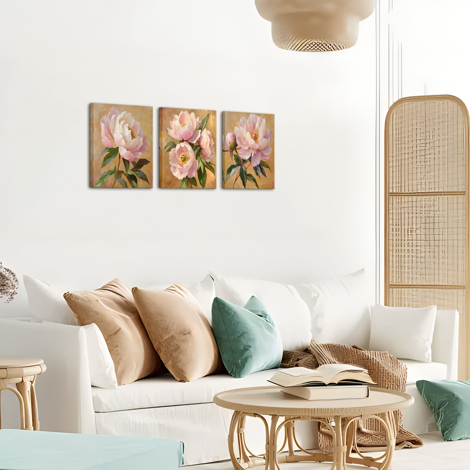Beautiful Pink Peonies canvas prints online
