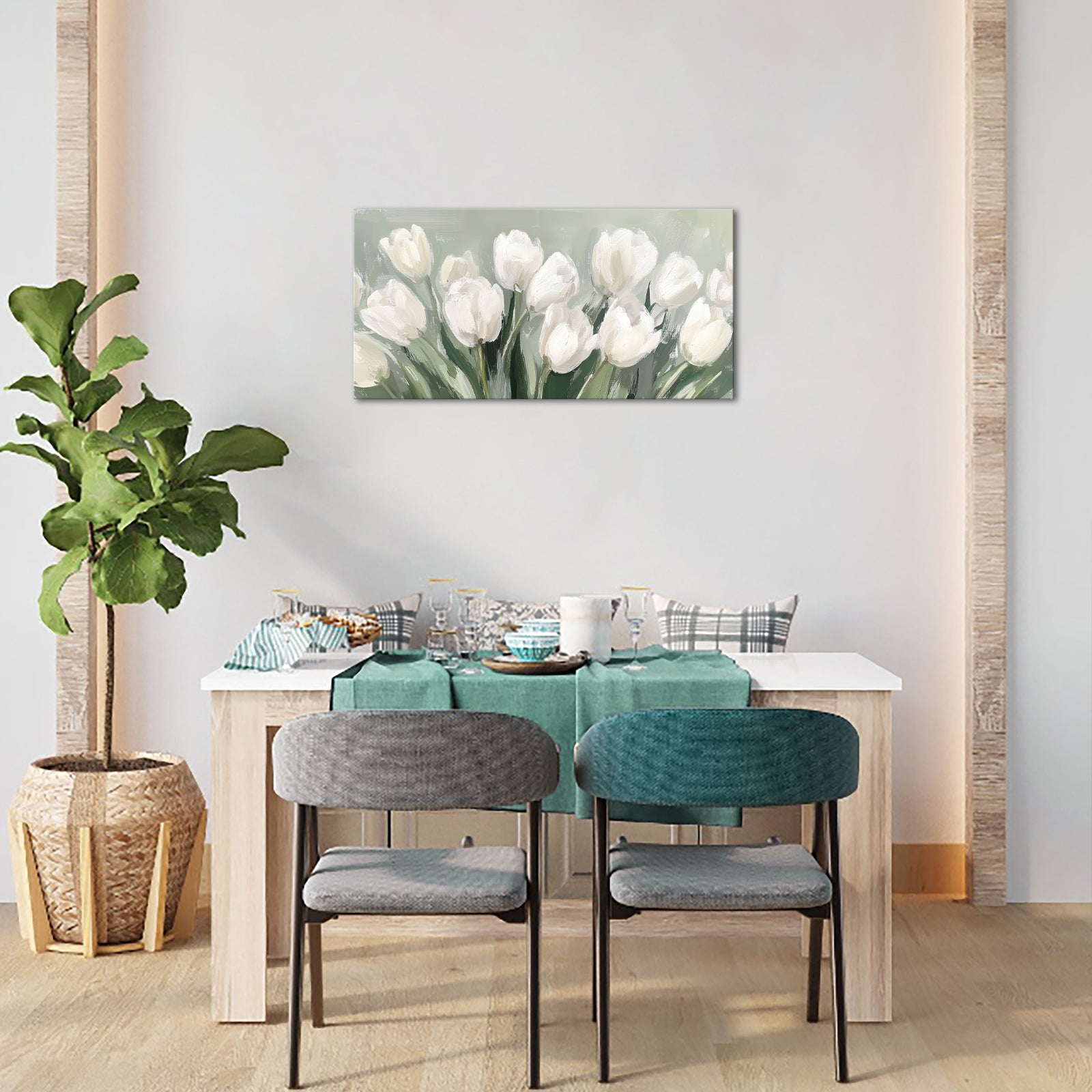 White Tulips