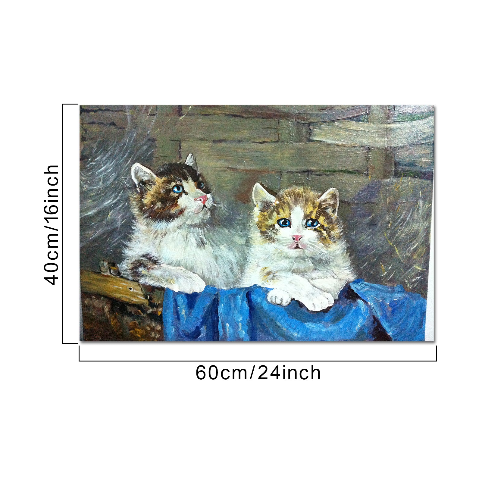 Kittens In A Rustic Setting