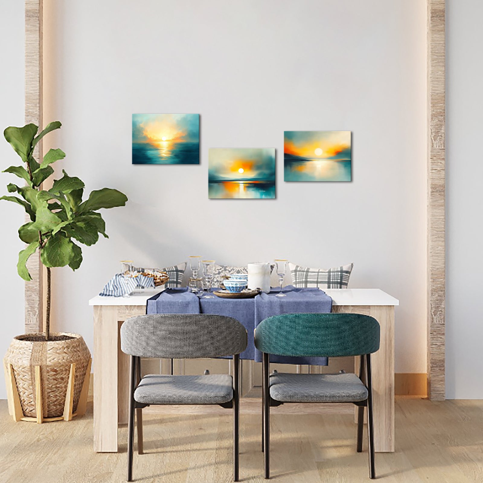 Ocean sunrise best canvas prints