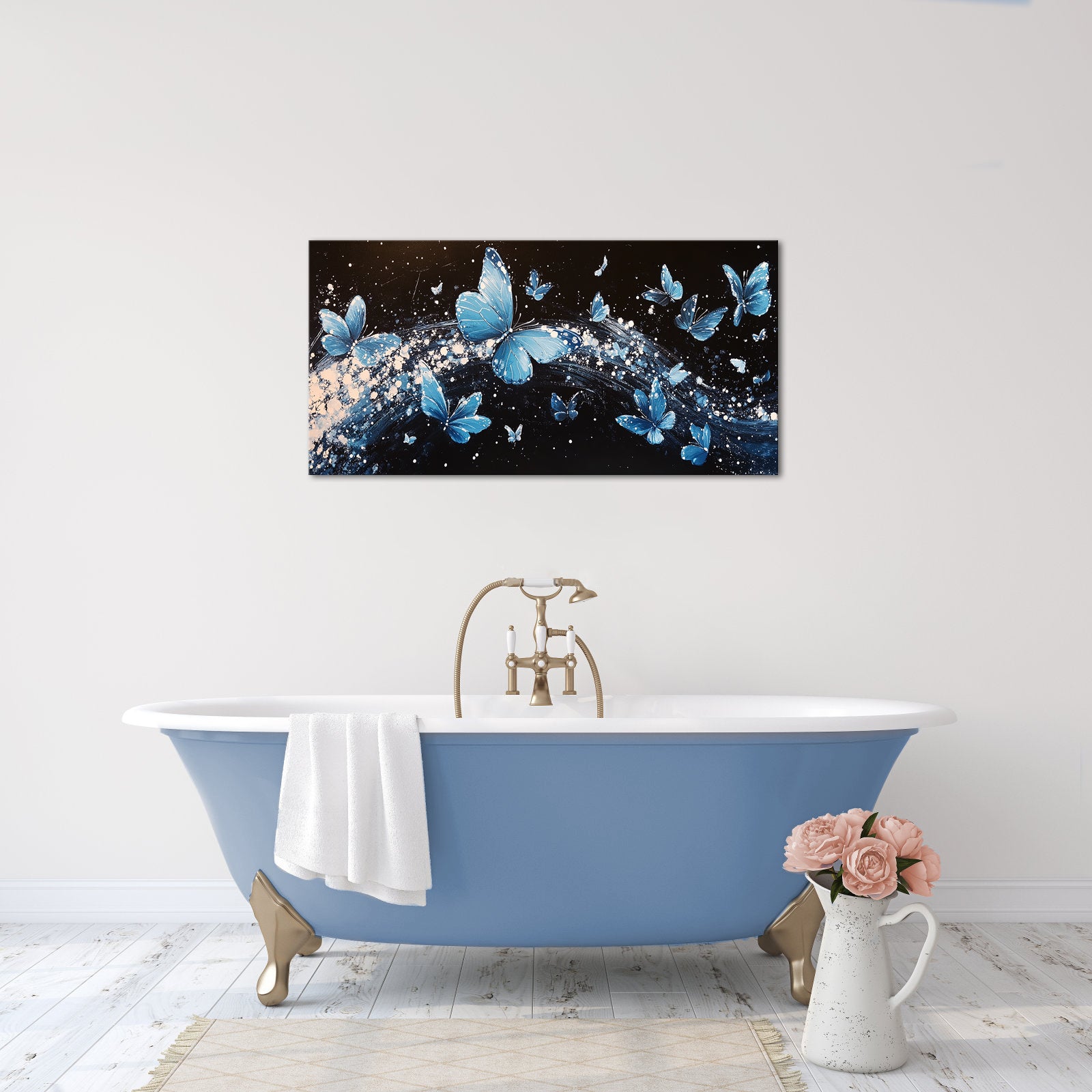 Blue Butterflies