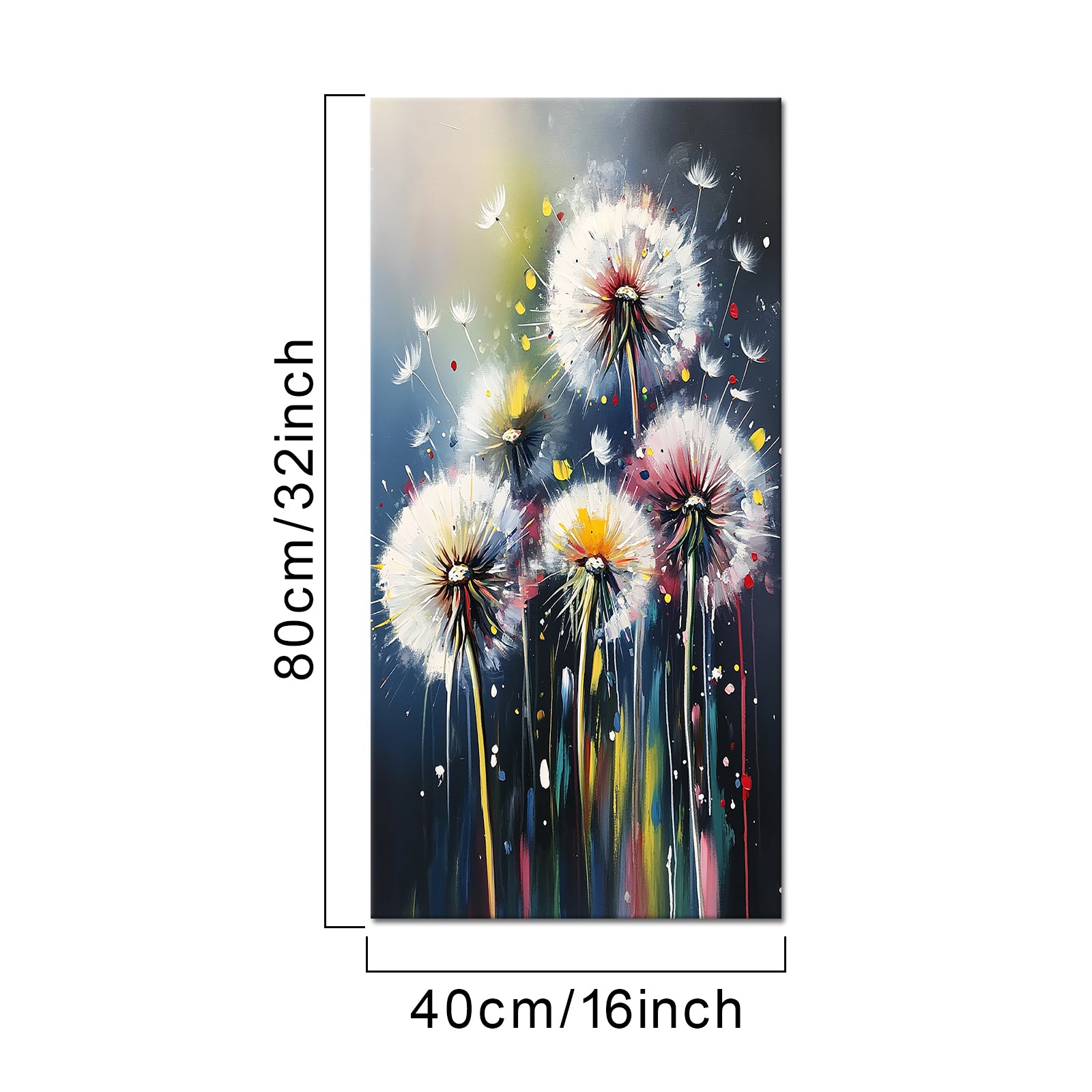 Colorful Dandelions
