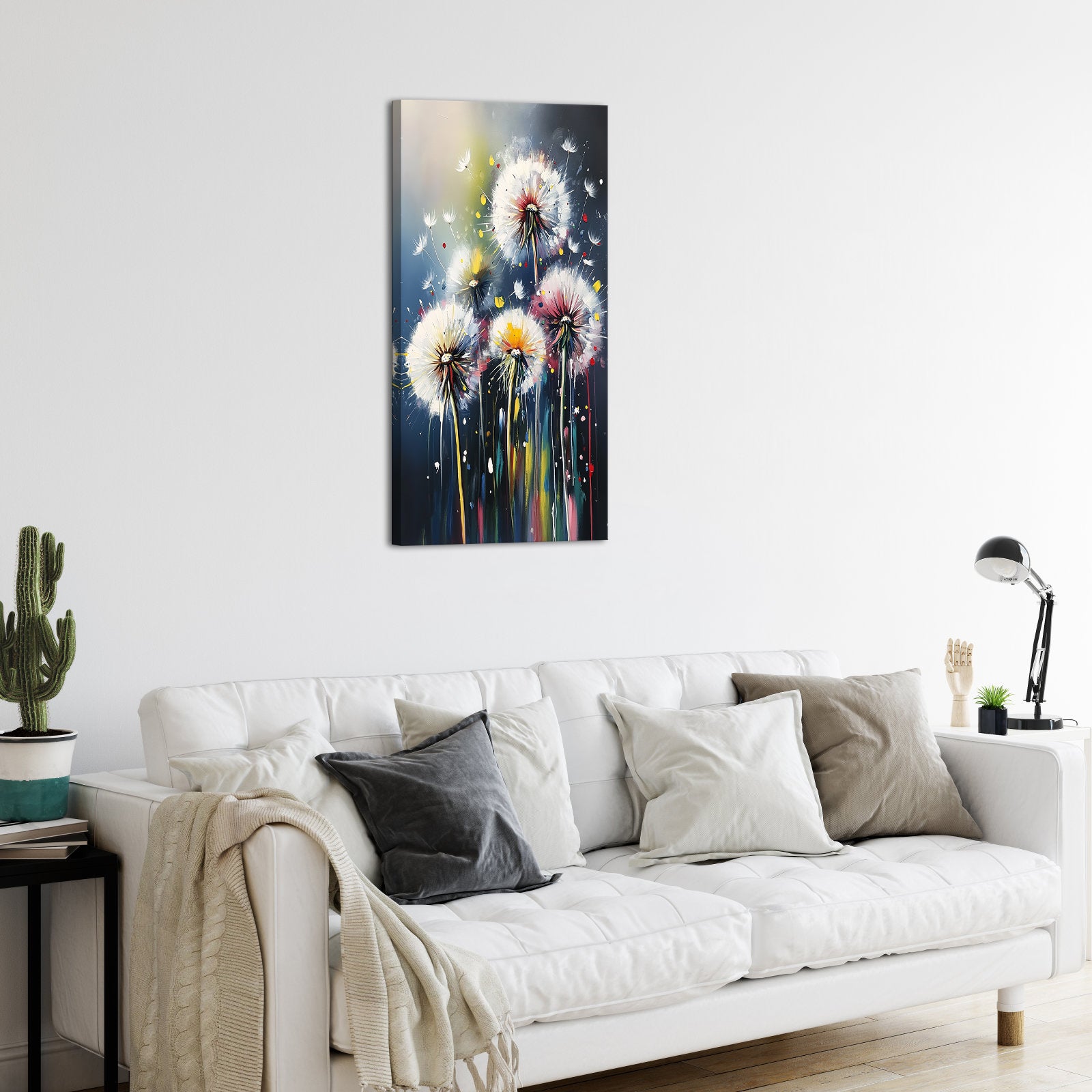 Colorful Dandelions