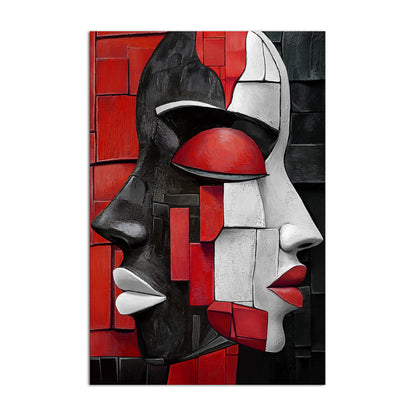 Double Sided Abstract Mask