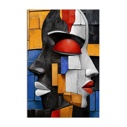 Double Sided Abstract Mask
