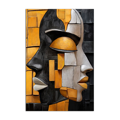 Double Sided Abstract Mask