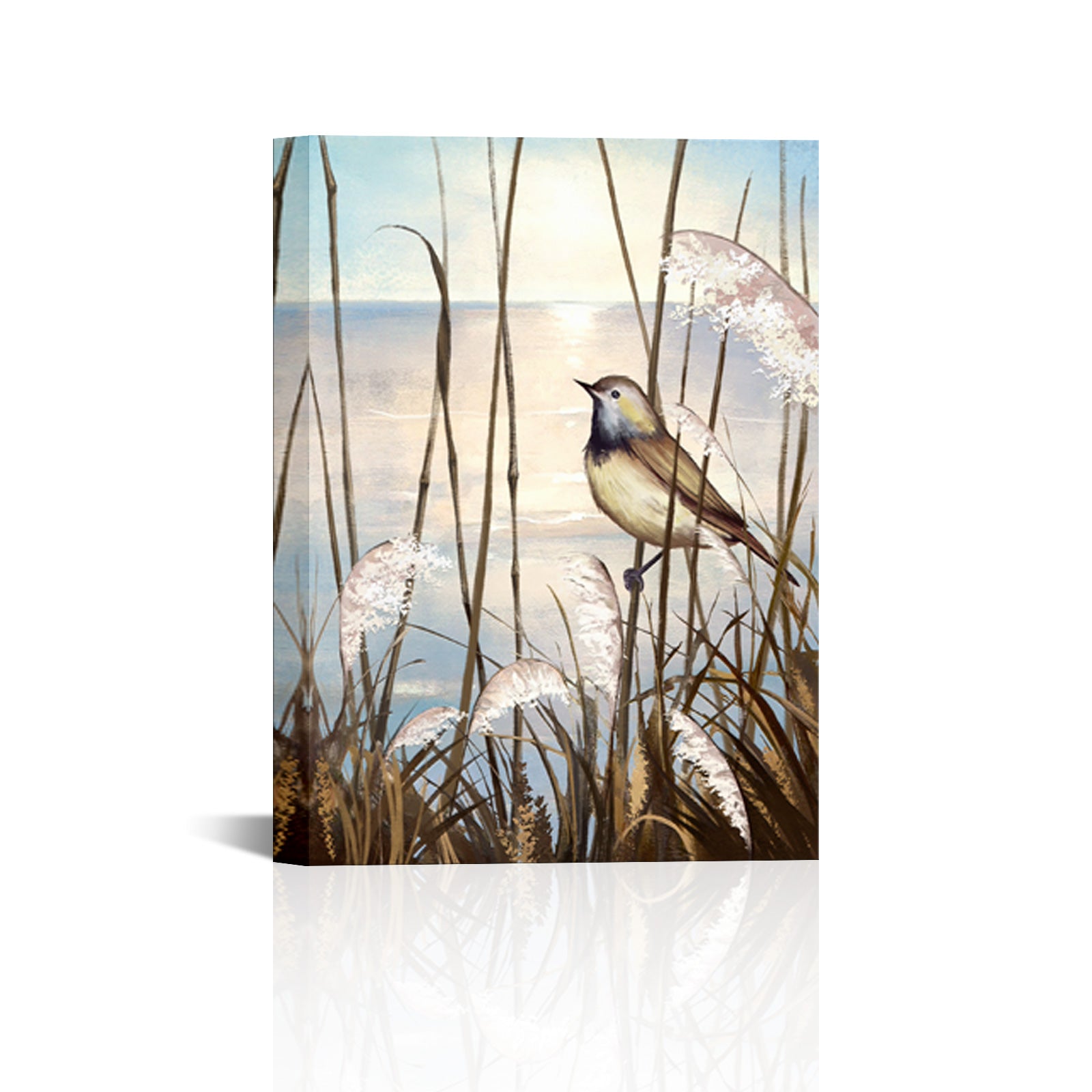 Bird In Reeds