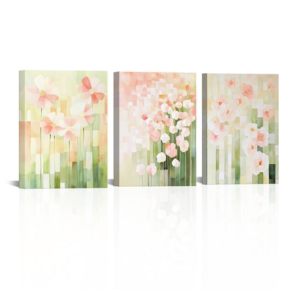 Abstract Mosaic-Like Flower
