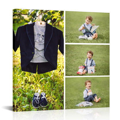 Personalized Photo Collage Gift Canvas Print Made in USA Free Shipping
