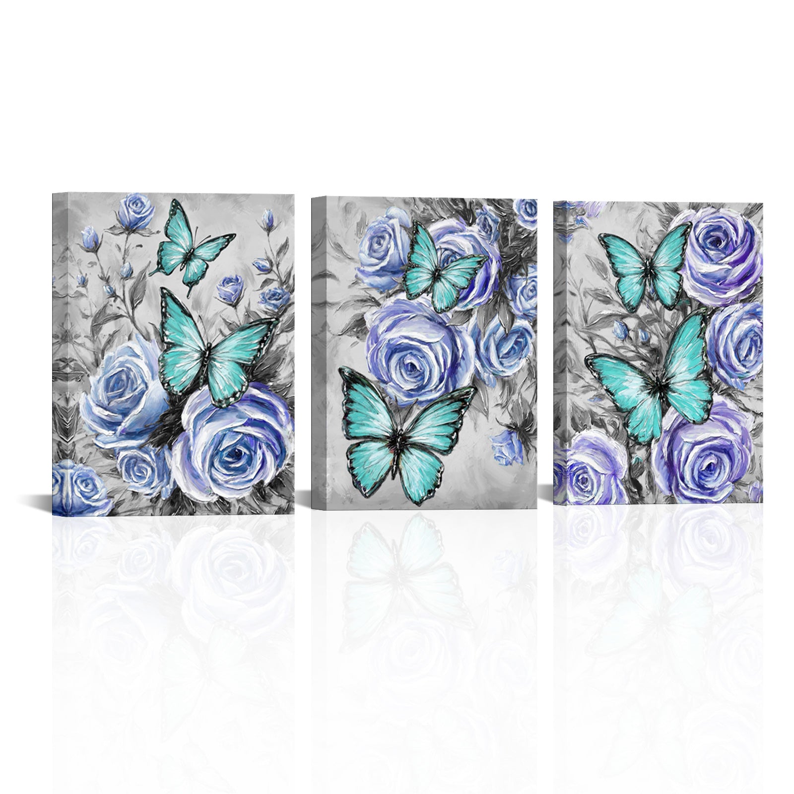 Roses And Butterflies