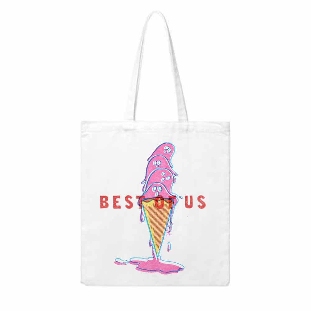 Custom Photo Print Canvas Tote Bag