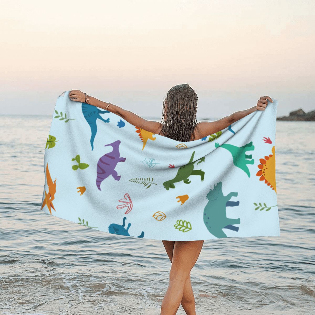 Custom Photo Adult Bath Towel