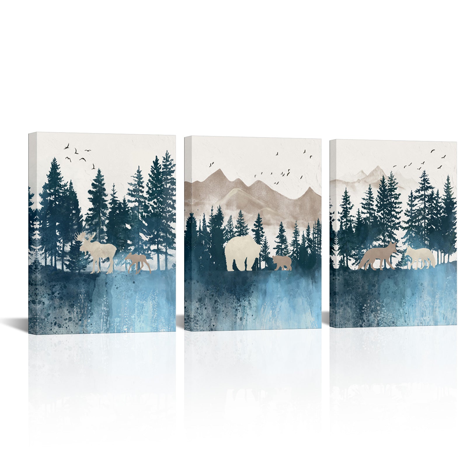 Wildlife In Serene Forest