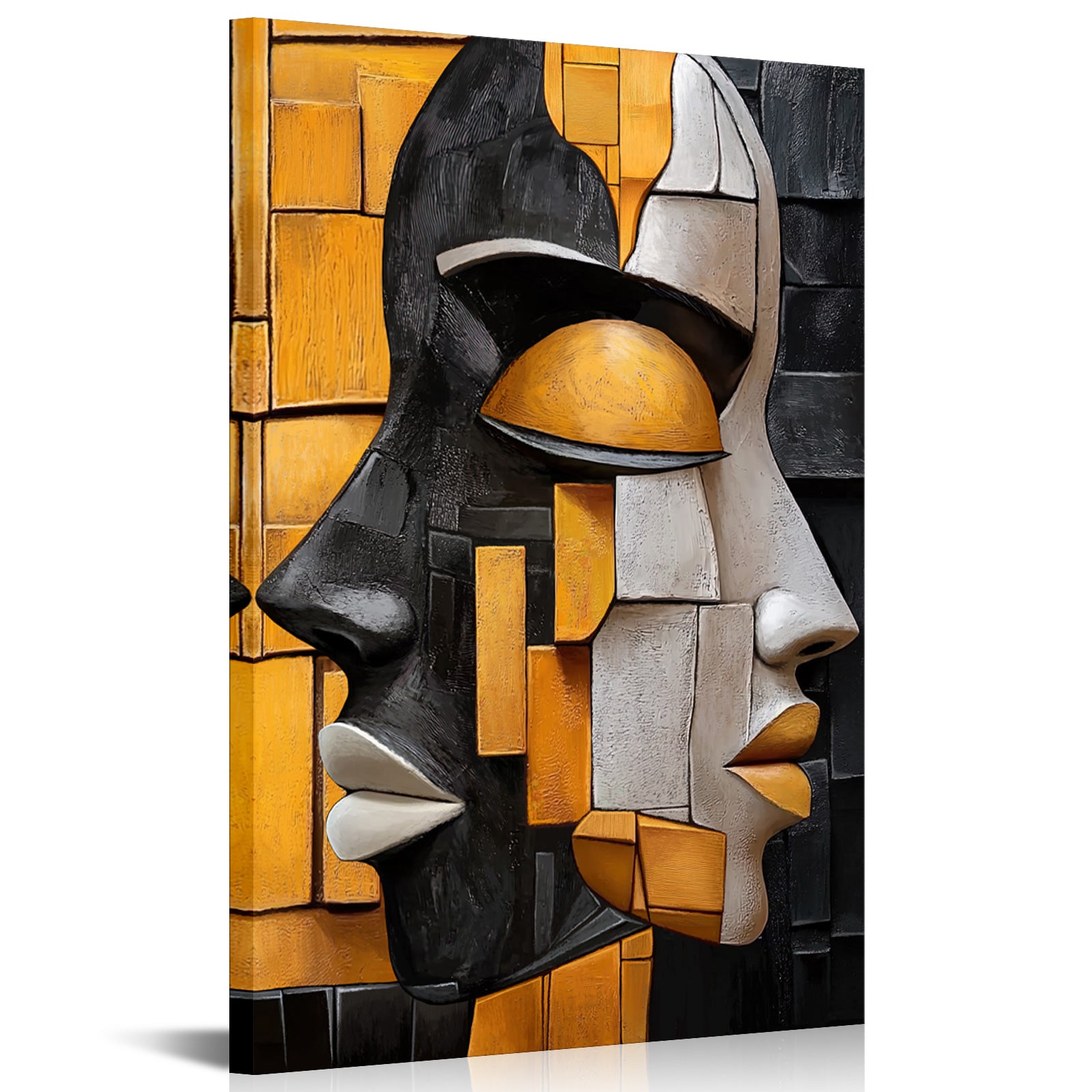 Double Sided Abstract Mask