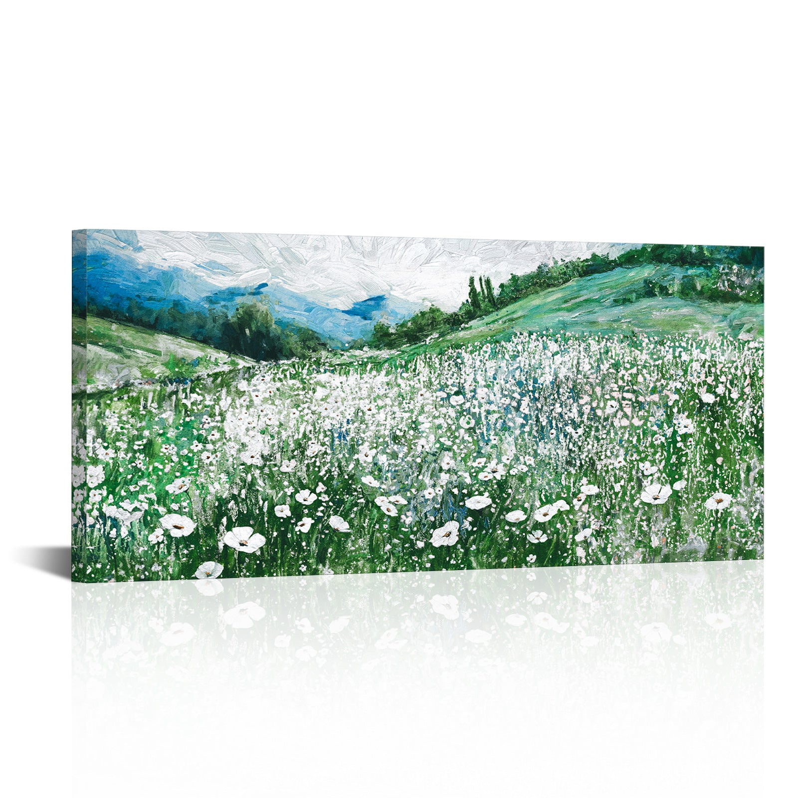 Wildflowers Meadow cheapest canvas prints free shipping