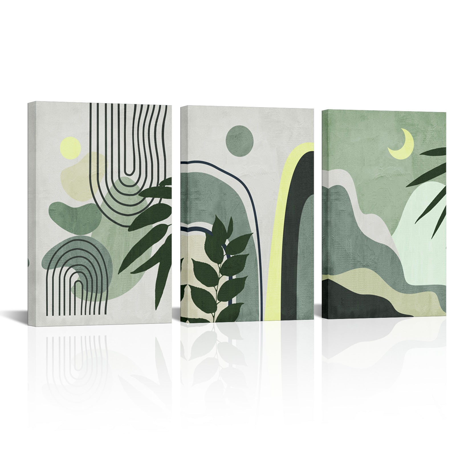 Abstract Bohemian-Inspired Landscape