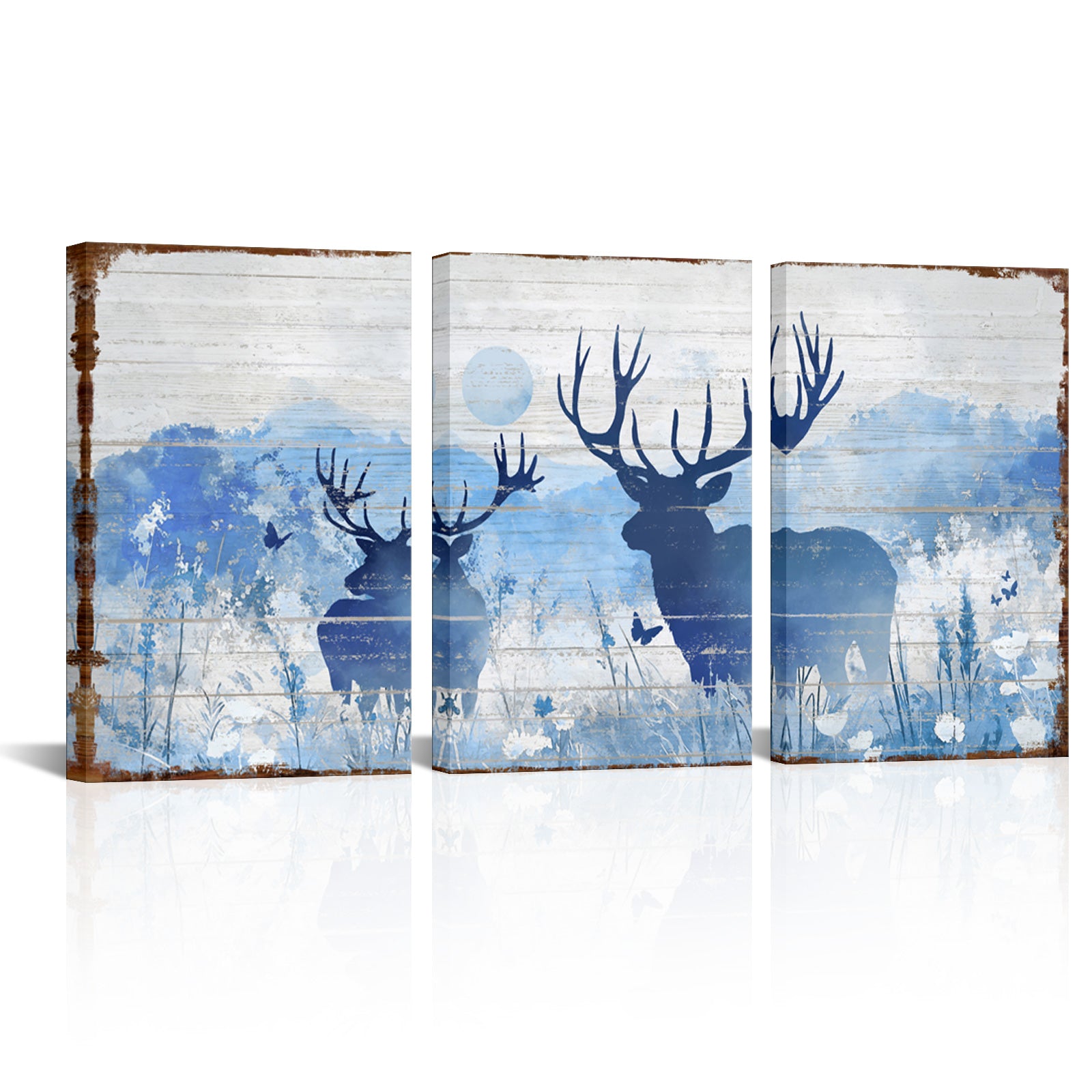 Deer In Misty Mountains