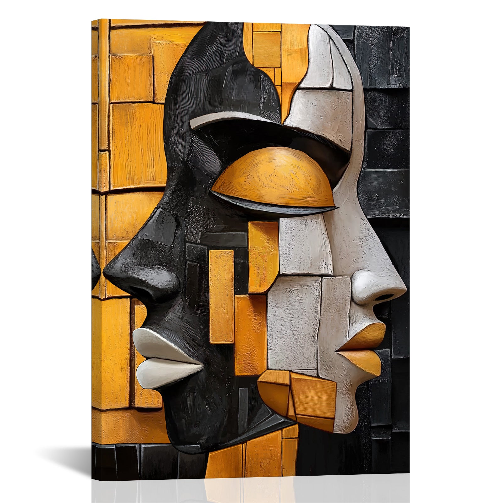 Double Sided Abstract Mask
